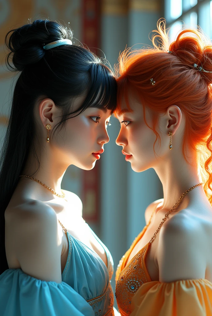 18 year old AI girls in koren and russian