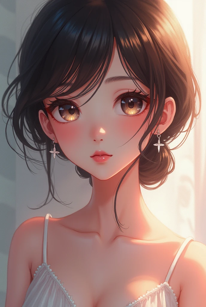 Anime girl no clothes