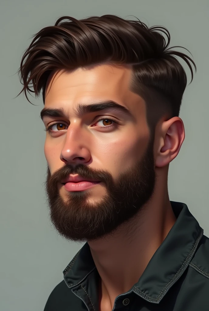 Young Man with a beard