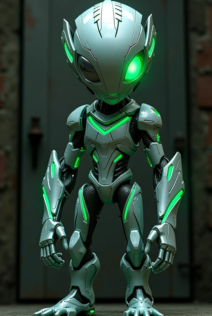 Ben 10, Upgrade has one eye, long sleeve with emerald green trim