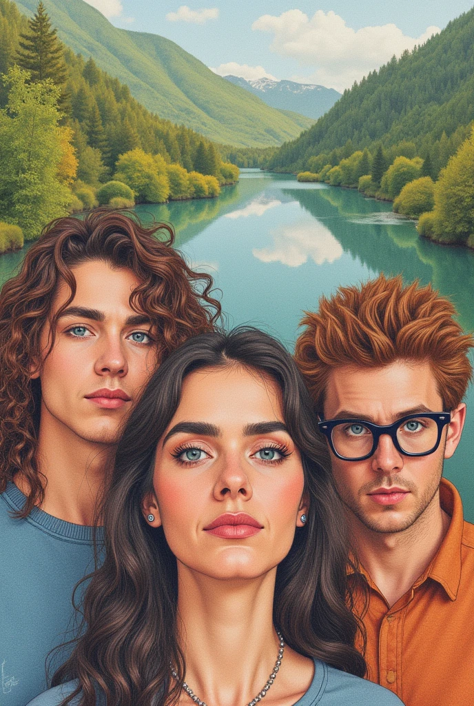 The cover of humbe "essence" but painted with colored pencils