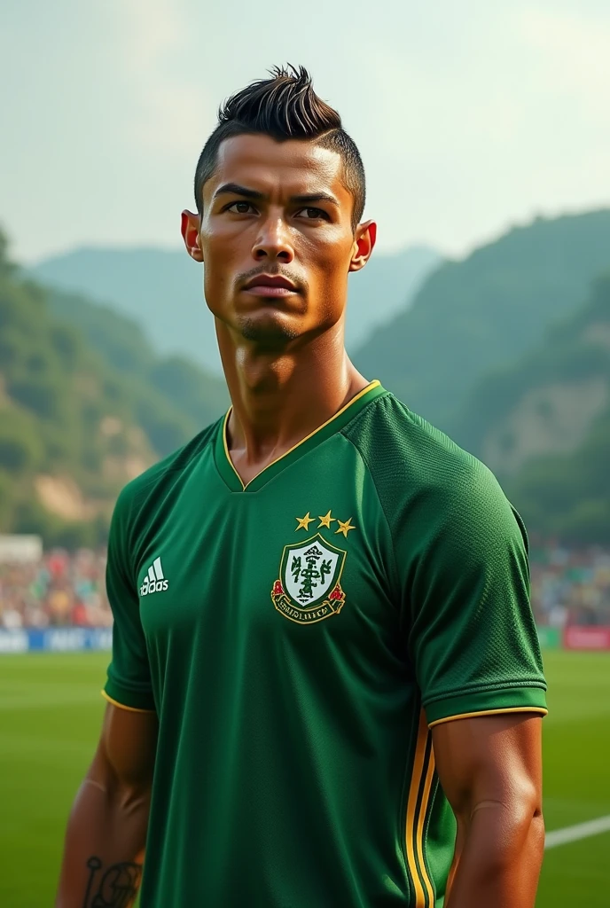 Cristiano Ronaldo in Pakistan jersey 