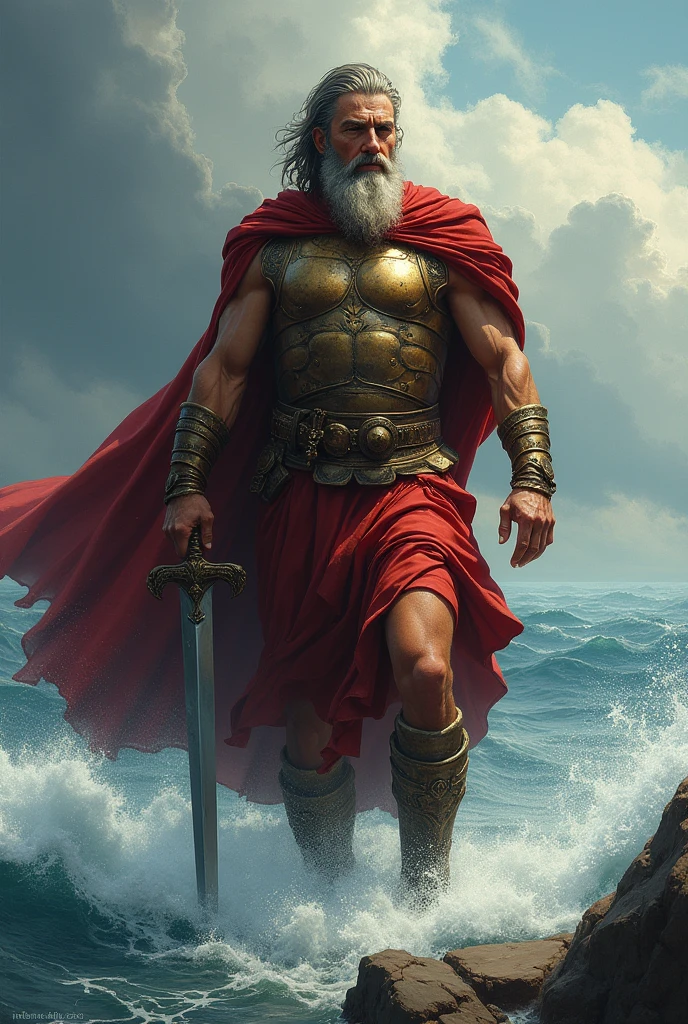Draw the hero Ulysses from Greek mythology