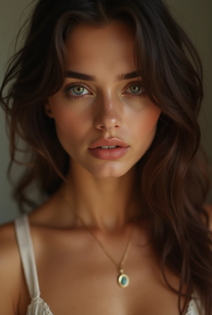 Fait moi Une vidéo d'une brunette hypersensib avec des belles lèvre d'une corps super sexy