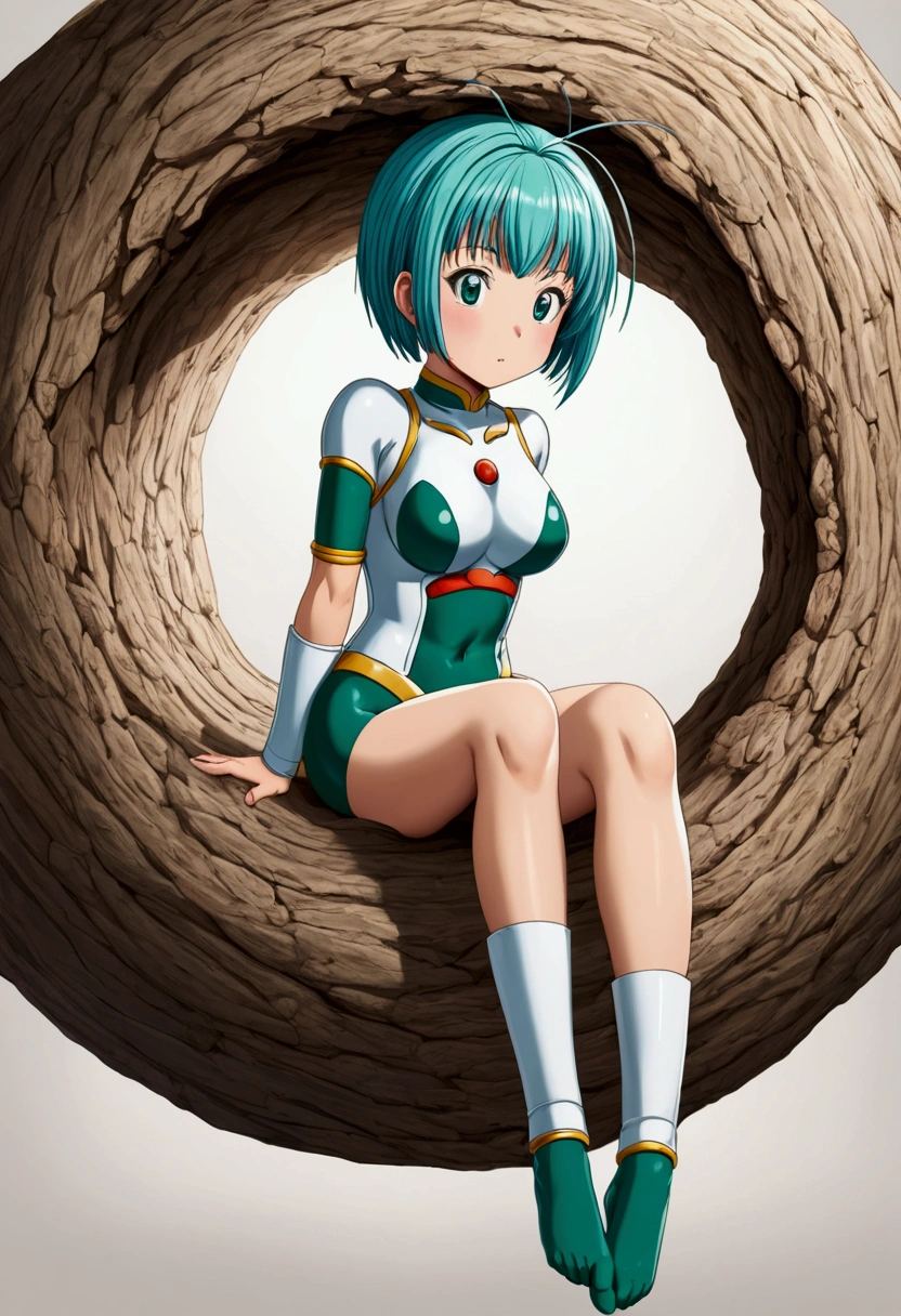 Bulma nue avec un énorme cul et des sein sublime de face entrain d écarté les jambes