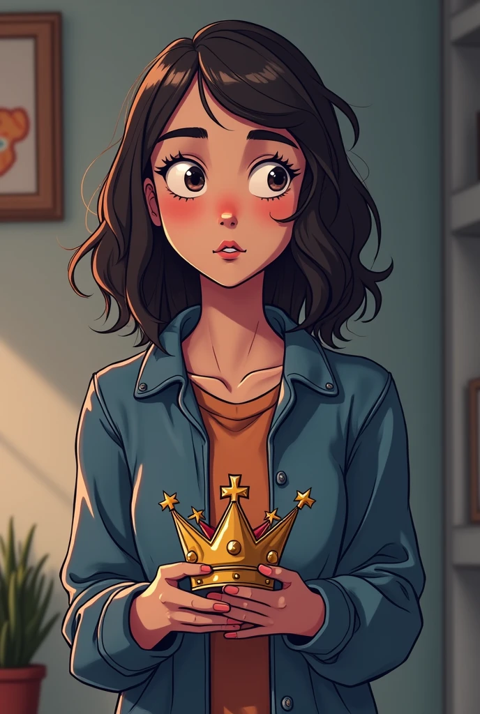 Some randome dude with rich profile picture sent me crown on TikTok comment