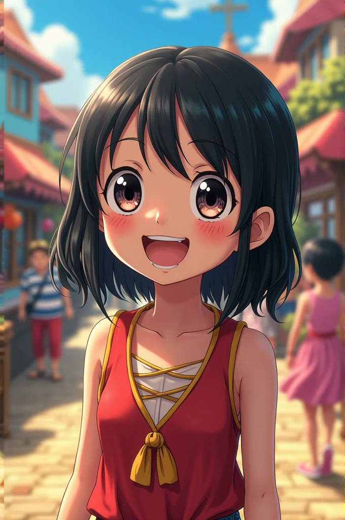 One piece young girl photo