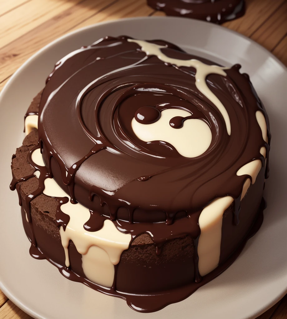 Pieces of chocolate