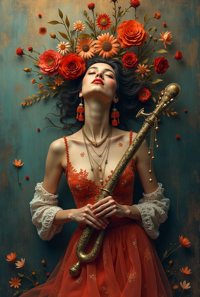 Music is a **Expression** artistic that combines **sound**, **rhythm**, and **melody** to transmit **emotions** and **feelings**. Through the **creativity** and el uso de **instruments**, a is created **universal language** that communicates **harmony** and **mood** to those who listen to it.