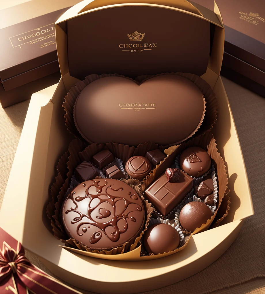Luxury packaging chocolate box