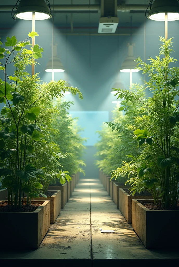 *method:* Researchers grow various plants under different light conditions (full sunlight, partial shade, artificial light) and measure how the height of the plants affects over time.