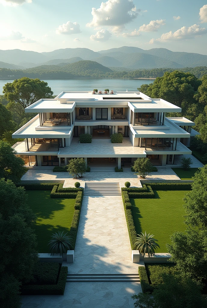 A very big and cool house 