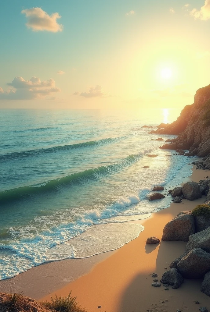 It is the sea pursues a habit of shores