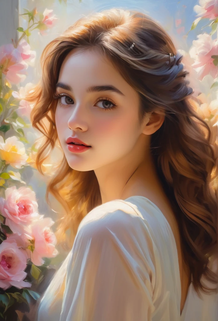(best quality,4k,8k,highres,masterpiece:1.2),ultra-detailed,(realistic,photorealistic,photo-realistic:1.37),impressionism,nude,model, body is full size,girl,France,atelier,charming,beautiful detailed eyes,beautiful detailed lips,extremely detailed eyes and face,longeyelashes,elegant,painting,canvas,artist,palette,brushstrokes,soft colors,soft lighting,studio,artwork,subtle brushwork,graceful pose,artistic perspective,serene atmosphere,vibrant colors,impressionistic style,textured background,spontaneous strokes,dappled light,play of light and shadow,airy brushstrokes,impressionist techniques,romantic ambiance,vivid expression,dreamy,ethereal,graceful movement,delicate contours,whispered details,subtle gradients,radiant skin tones,impressionistic artistry,endless inspiration