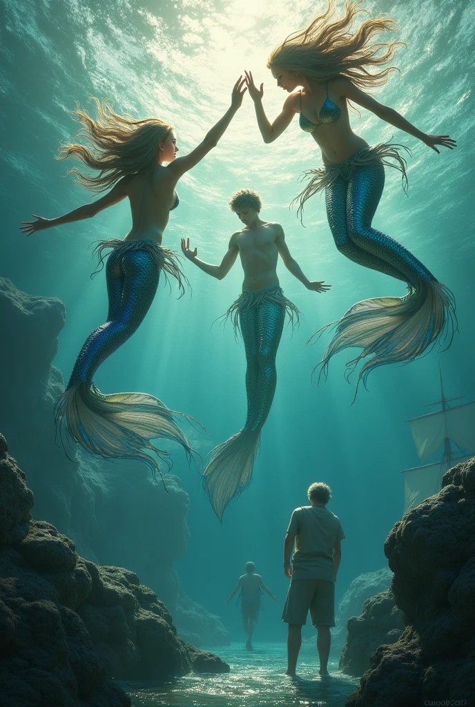 Mermaids seduced sailors