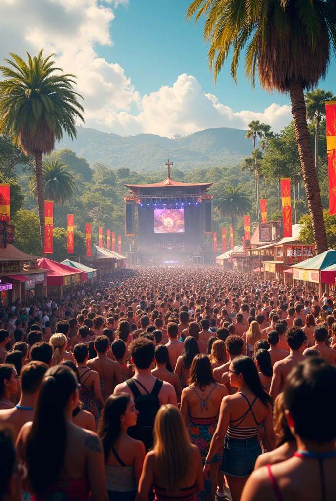 One example that incorporates planning, organizing, directing, staffing, and controlling in a sequential manner is the process of organizing a large-scale event like a music festival:
- Planning: The event organizers create a detailed plan outlining the event's goals, budget, schedule, and logistics.
- Organizing: They then organize different teams responsible for specific tasks such as stage setup, artist management, ticketing, security, and food vendors.
- Directing: During the event, the organizers provide direction to the teams, ensuring that each group knows its responsibilities and coordinates effectively.
- Staffing: The teams are staffed with the necessary personnel, including volunteers, security personnel, technical crews, and event coordinators.
- Controlling: Throughout the event, the organizers monitor various aspects such as attendance, budget adherence, safety measures, and overall guest satisfaction to ensure the event runs smoothly and according to plan. Creat beautiful images of music festival