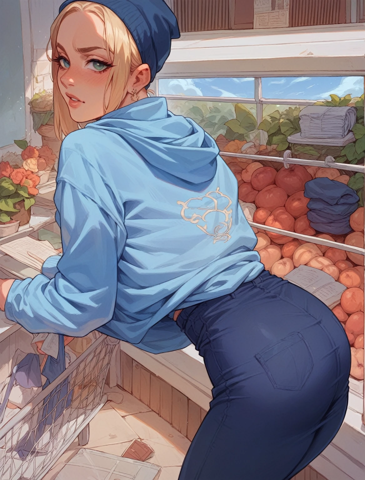 She naked and big ass