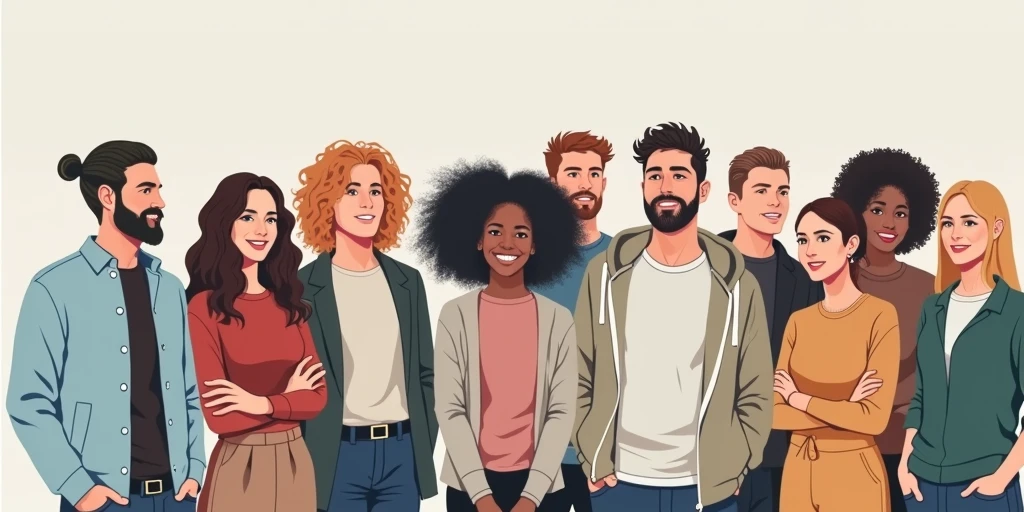 Diversity People Group Team Union Concept