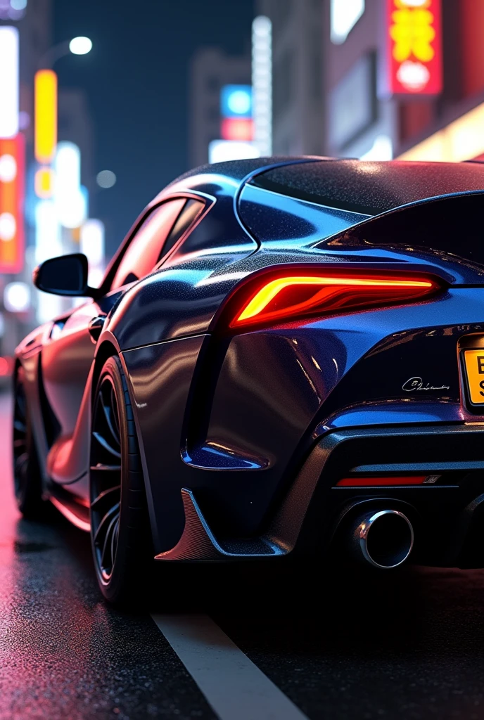 SUPRA MK4 number plet BADSHAH