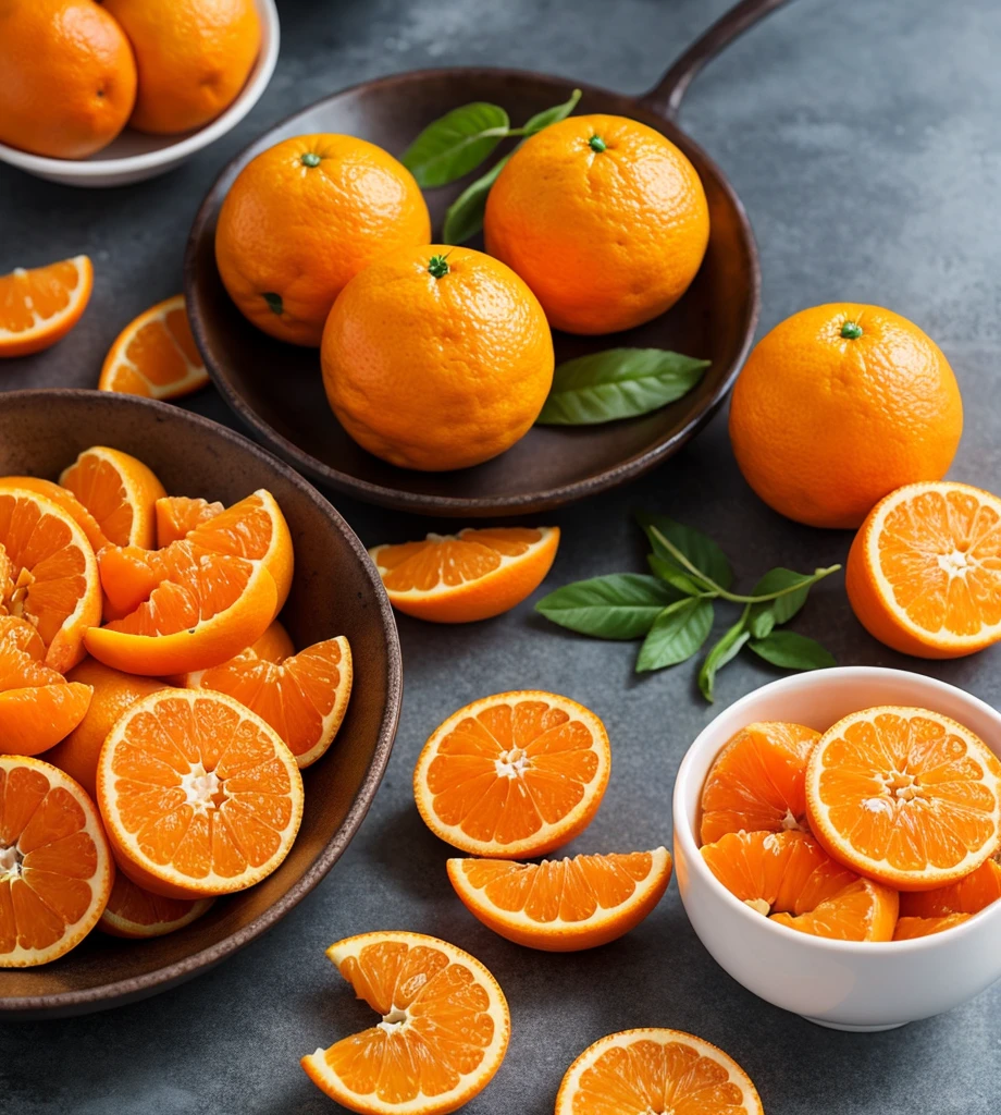 Delicious mandarin oranges