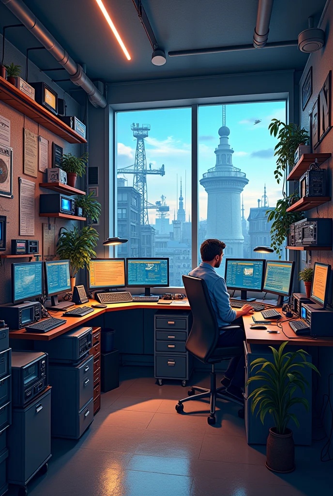 AMATEUR RADIO CENTER WITH NAME PY7PT