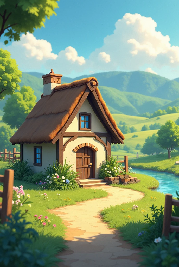 Humble and small house