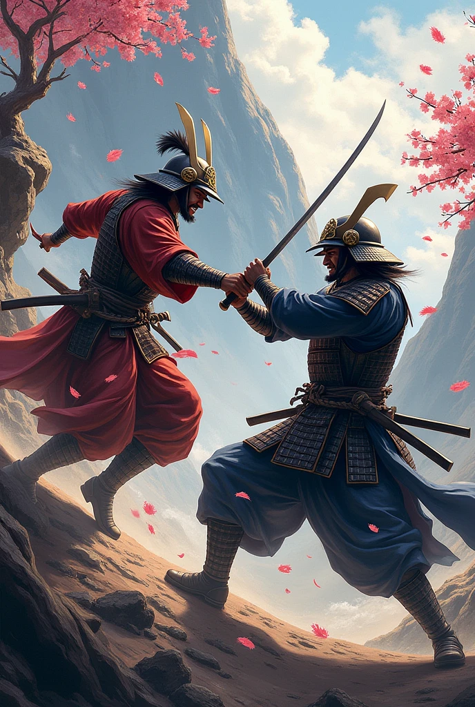 Samurai battle