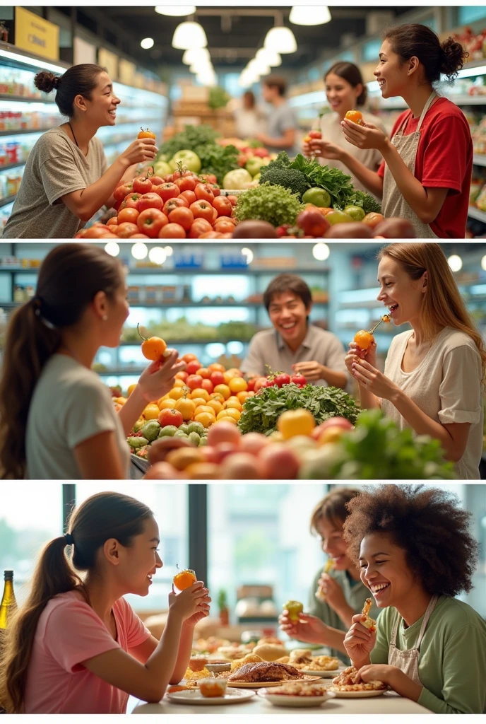 I want you to generate an advertisement for the company distriml that offers food products