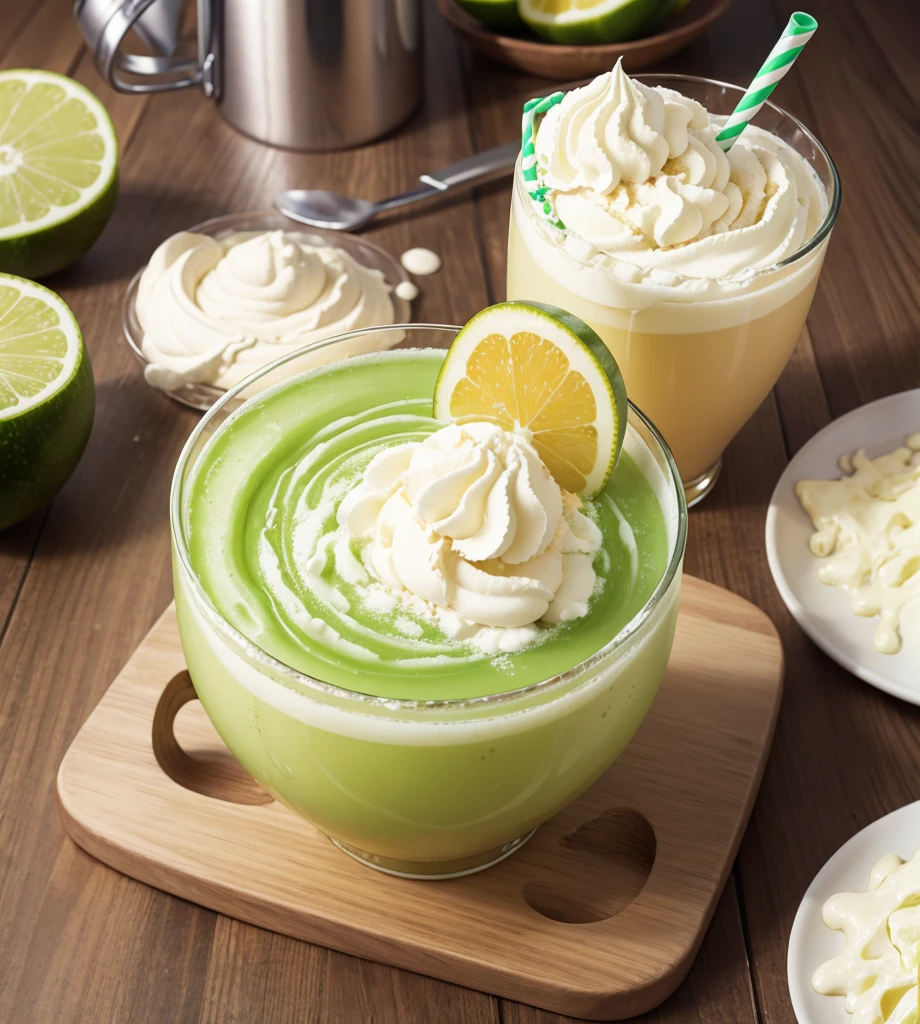 Melon cream soda