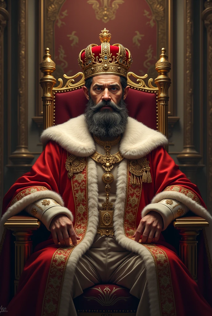name king with a crown