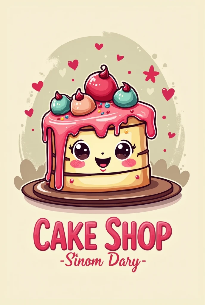 Logo for cake shop