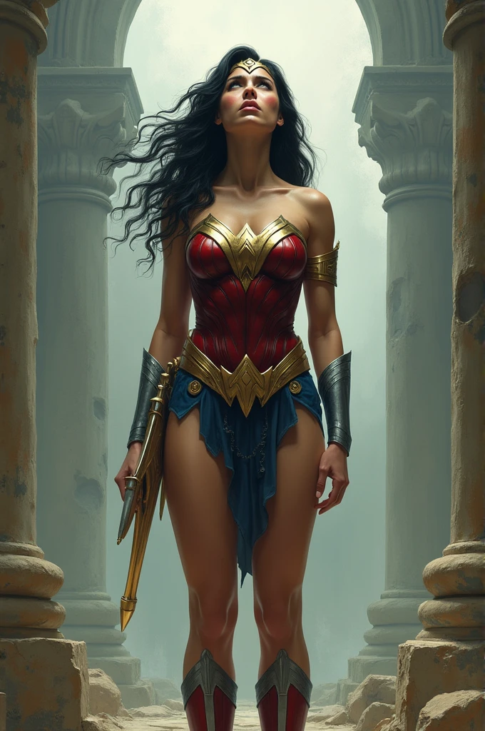 naked wonder woman