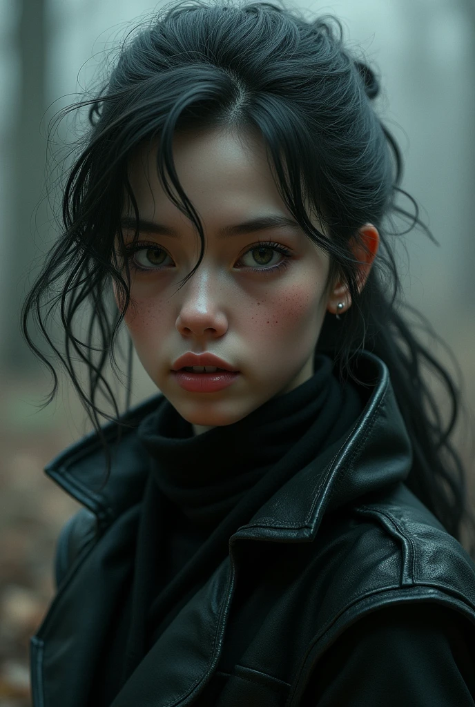 hyperrealistic digital painting by Jeremiah Ketner and Charlie Bowater and Stanley Artgerm and Thomas Saliot and J. Scott Campbell, shallow depth of field, bokeh