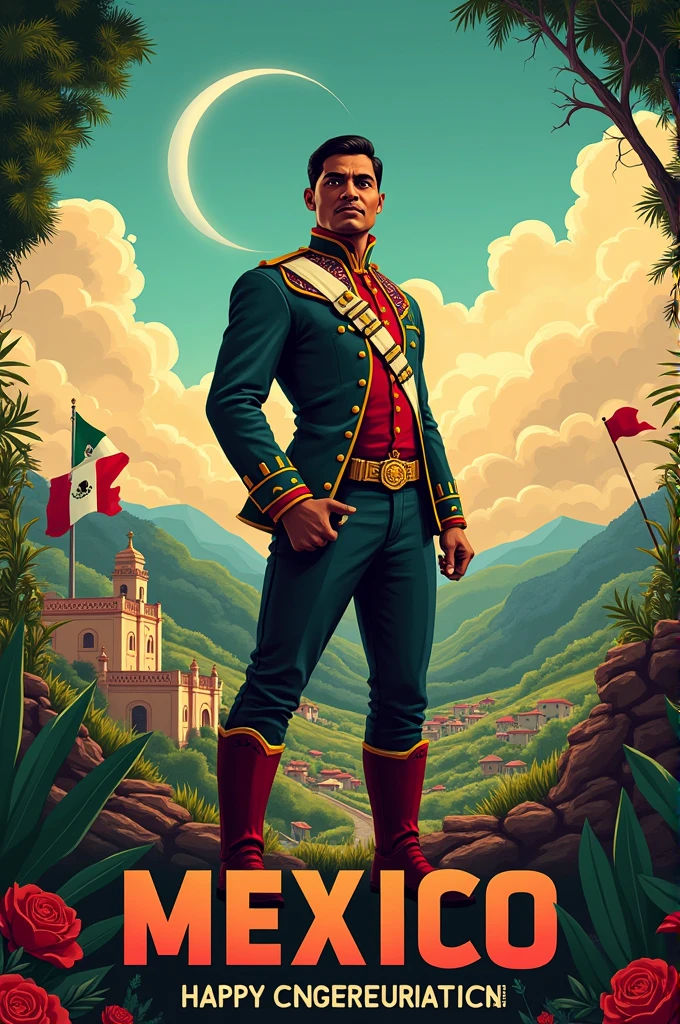 Simple Mexican Independence Poster