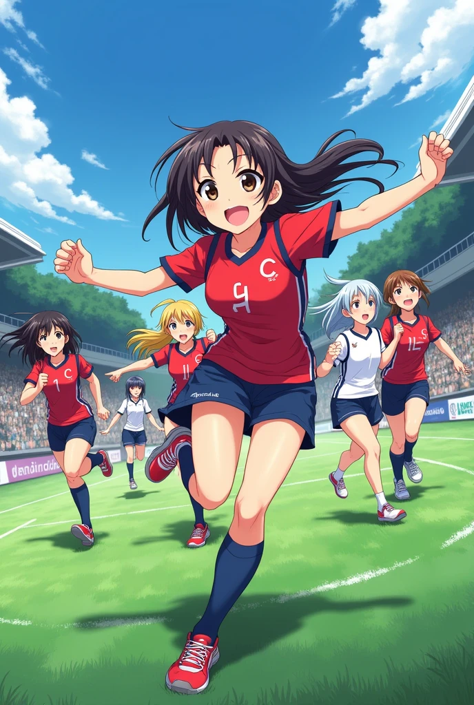 anime athlete girls