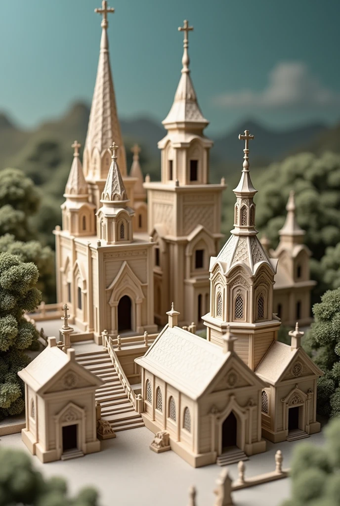 Model of the churches of Asia