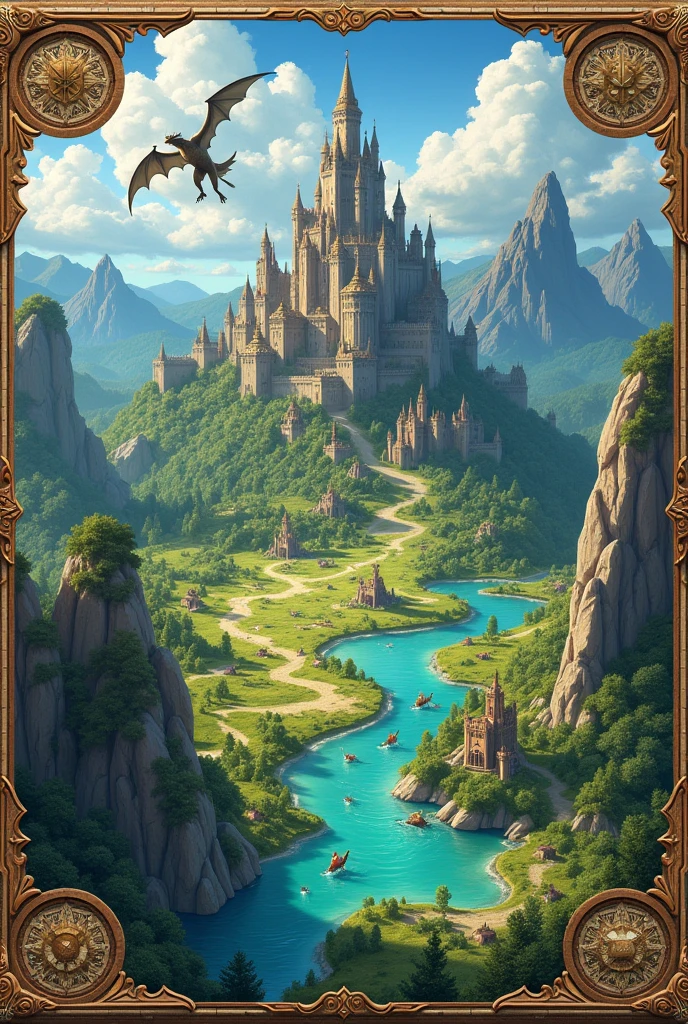 fantasy world map