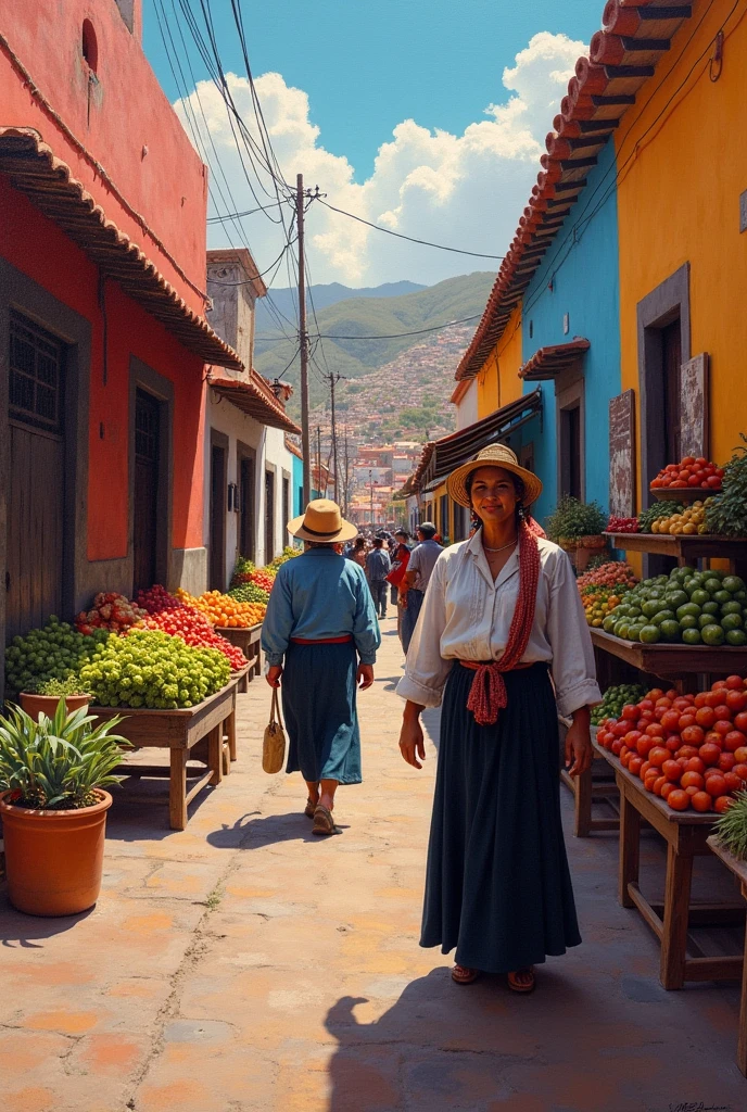 images of huancayo to paint in oil
