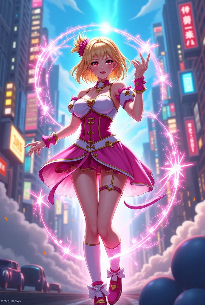 yellow gyaru magical girl