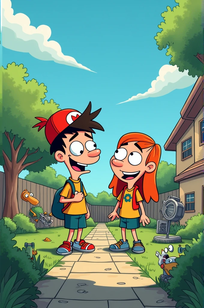 Image Phineas and Ferb with Candace