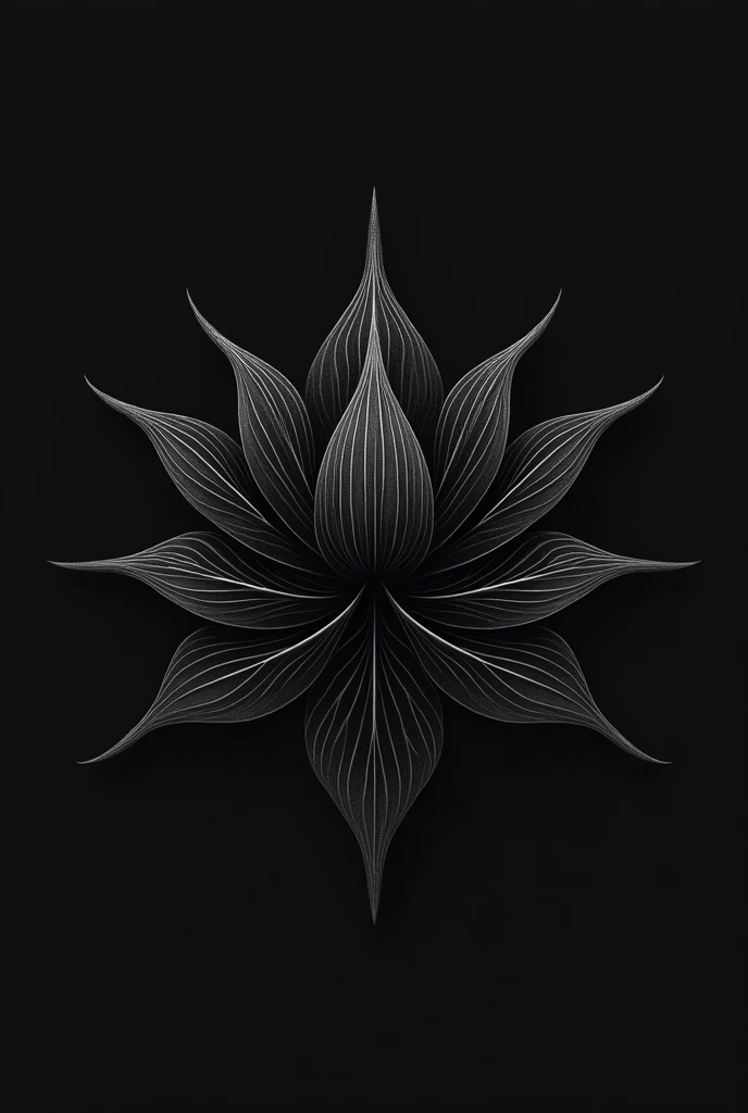Logotipo of tattoo studio. Tittle is "Black Lotus Tattoo". In background a lotus flower with black color