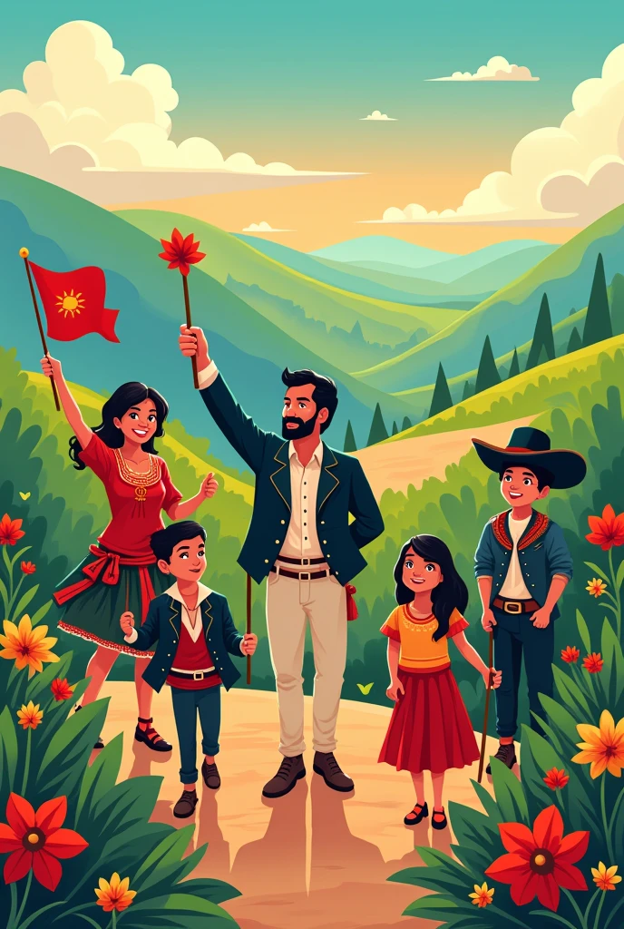 Mexican independence poster to draw (easy y sin ningun detalle) easy, mucho mas easy sin detallados para kinder