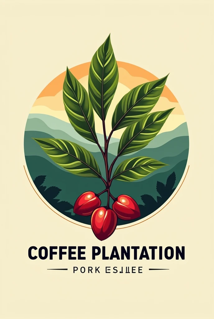 I want a logo for a coffee plantation