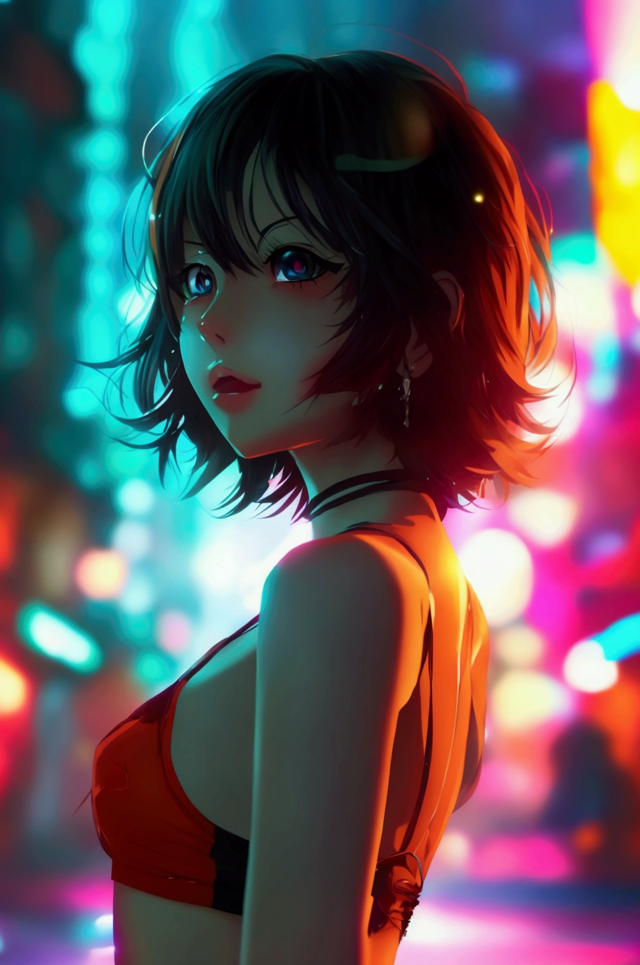 chica anime en cuatro con una falda y haciendo a un lado sus bragas animated style 4 k, digital anime illustration, digital animated art, animated style. 8k, Moe anime art style, anime art wallpaper 4k, anime art wallpaper 4k, animated style illustration, soft anime cg art, detailed digital animated art, anime art wallpaper 8k, 3d realistic anime style.