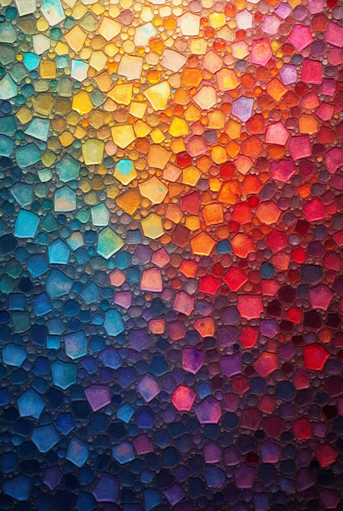 Colored Mosaic Background 
