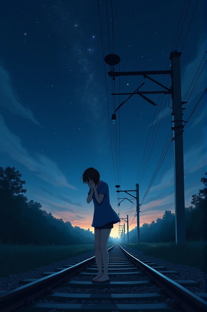 Starry Sky Railway Lingsha Urgent Urgency，worry，Going to the toilet，Leg clamping，Cover your crotch