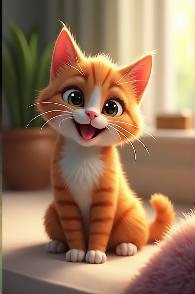 happy cat