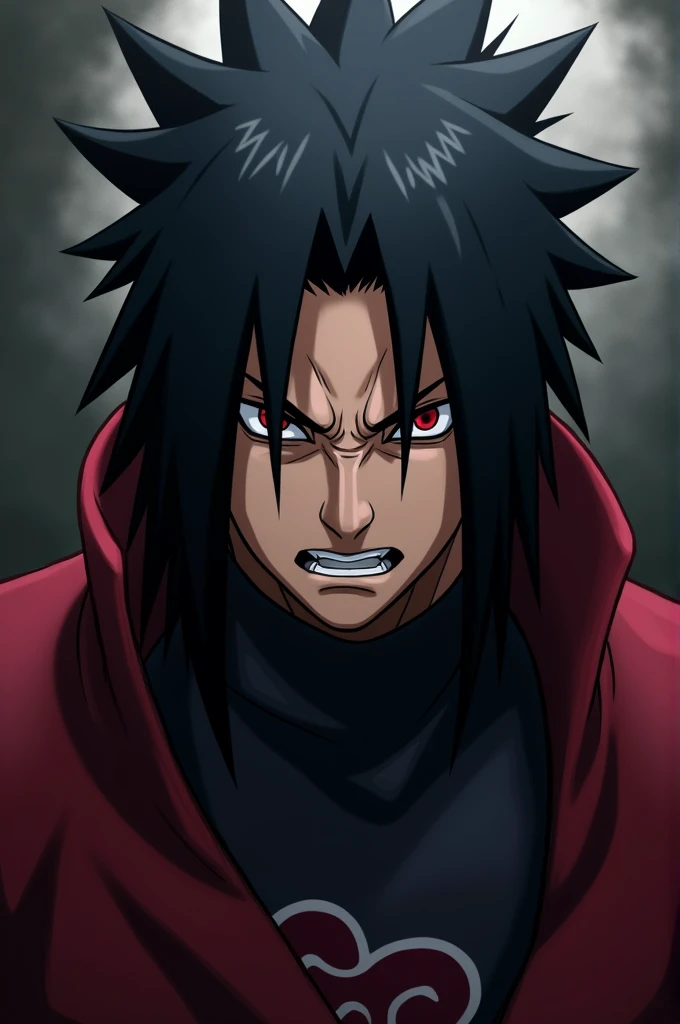 An angry picture of Madara Uchiha. That is the size of a Facebook profile.
