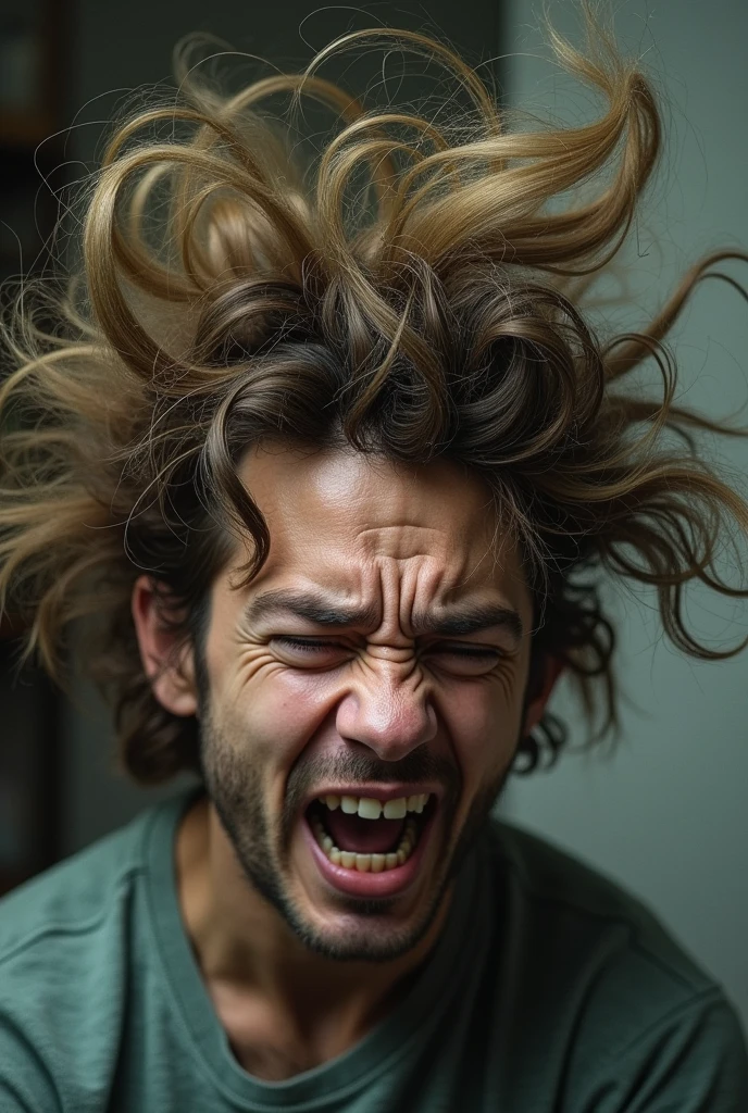 What happened to my hair bun!? I look like a freaking troll! Waaaaaaaəəə!!!!!!!!!!!