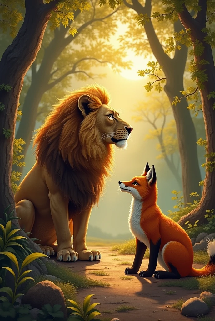 One day the lion went hunting. O, met a fox. The lion said angrily:

 

- I will eat you!

 

The fox was very cunning. O, juice said:

 

- You are the king of animals. I enjoy being your bait.

 

He liked these words sweetly. O, he did not kill the fox. He brought to his nest. By hunting every day, began to feed the fox.

 

Once a lion was injured in a hunt. He came back. He asked the fox for water. And the fox hit a big stone on his wound. The juice did not give water.

 

The lion was very angry. But he did not have the strength to shoot the fox. said the fox:

 

- Poor lion, I have been waiting for this day for a long time. I am not your servant. Now I&#39;m done with you.

 

The lion regretted believing the fox. The bitter words of the fox hurt his heart.